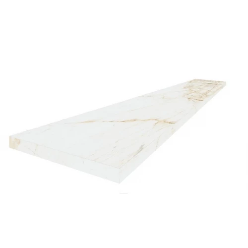 Ступень Угловая Левая ColiseumGres Canova Канова Уайт матовая белая 620070002812 60х33 см