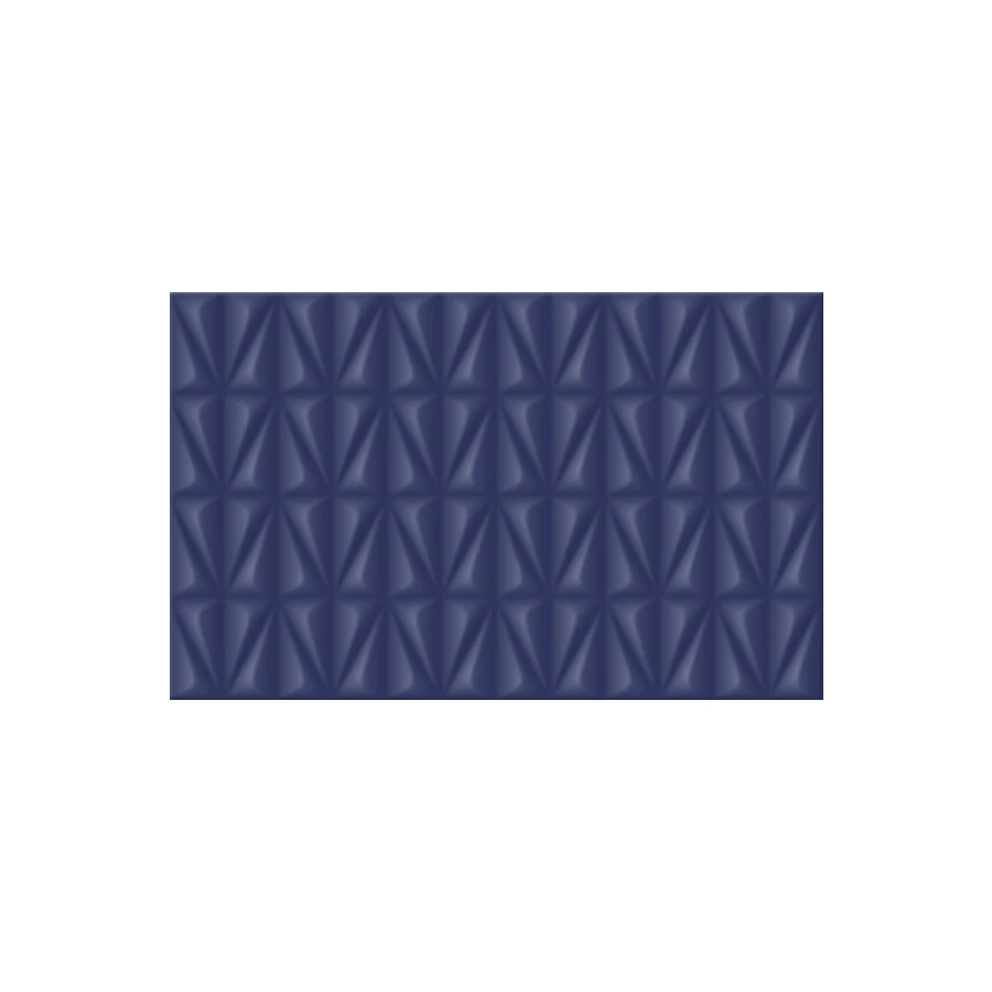 Плитка настенная Шахтинская плитка Конфетти синий низ 02 (рельеф) 25х40 см