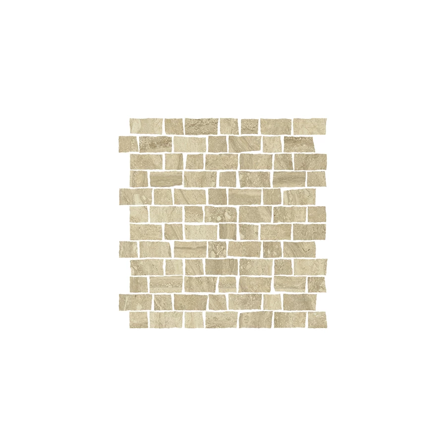 Мозаика Italon Шарм Эдванс Травертино Роу серый 30х30 см