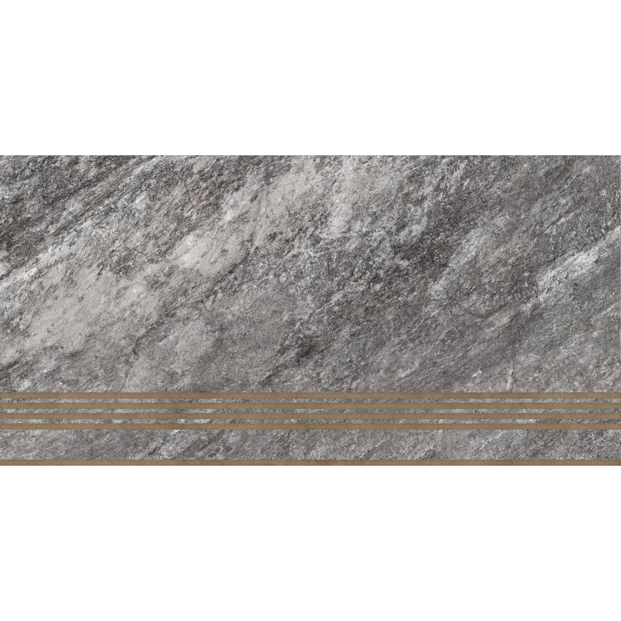 Ступень Global Tile Thor Серый ST220VG 60х30 см