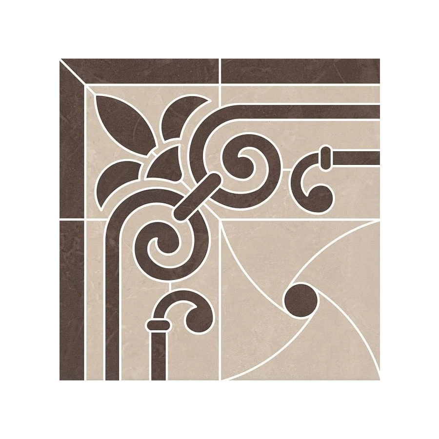 Керамогранит Kerama Marazzi Версаль Декор матовый бежевый ID107T 30x30 см