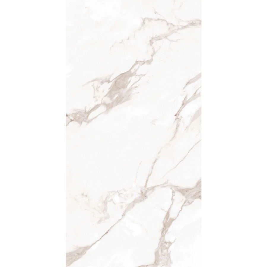 Керамогранит Arcadia Ceramica Calacatta Bianco Full Polished белый FP1019-A 120х60 см