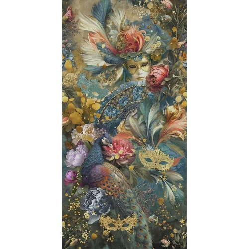 Керамогранит Kerama Marazzi Феллини ковер обрезной матовый зеленый VT/A644/SG591820R 238,5x119,5 см