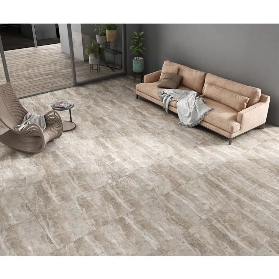 Керамогранит Leopard Rock Gris Carving 60x60 см