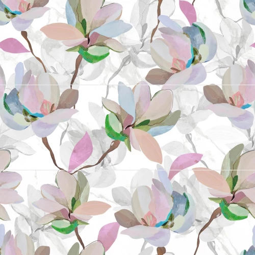 Плитка настенная Laparet Metropol Панно Bianco глянцевое белое OS\A414\3x\13155R 90х90 см