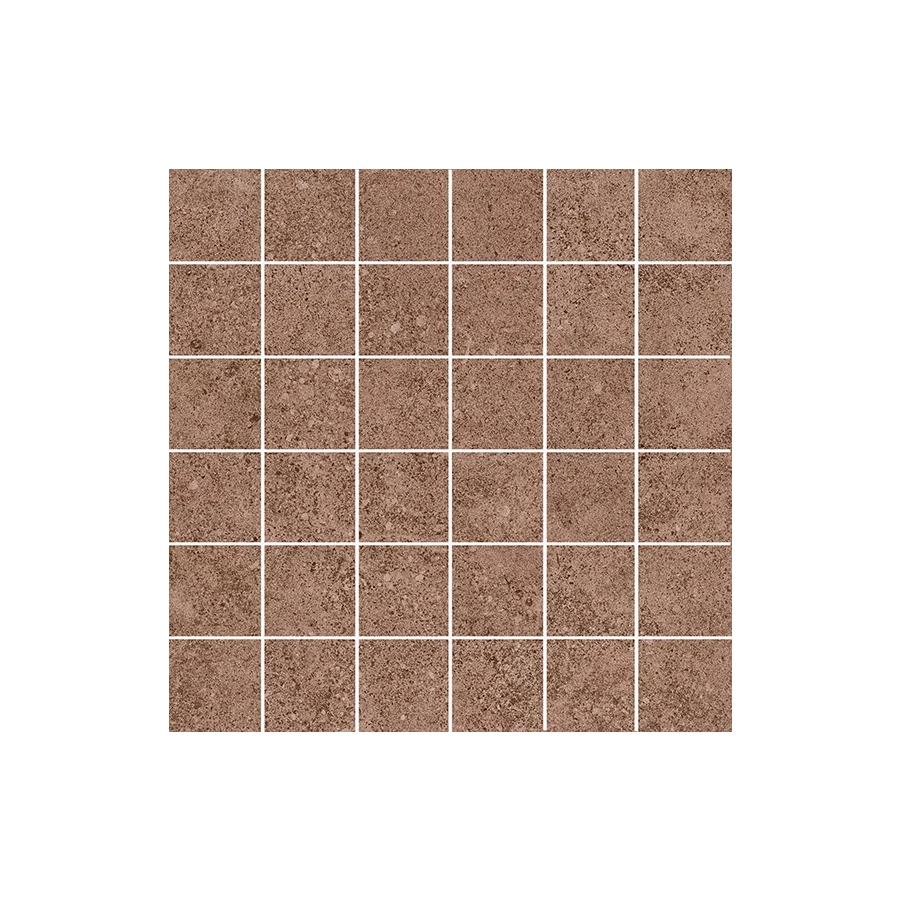 Декор Kerama Marazzi Руссильон мозаичный матовый коричневый KMD2MSA014BR 30x30 см