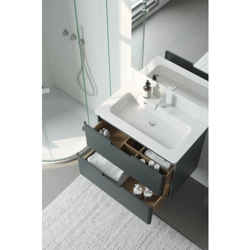 Тумба с раковиной Creto Bravo Gray 22-BrG100 100 см