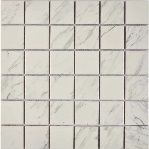 Мозаика из керамогранита Pixel mosaic Керамическая мозаика чип 48х48 мм сетка Pix606 30,6х30,6 см