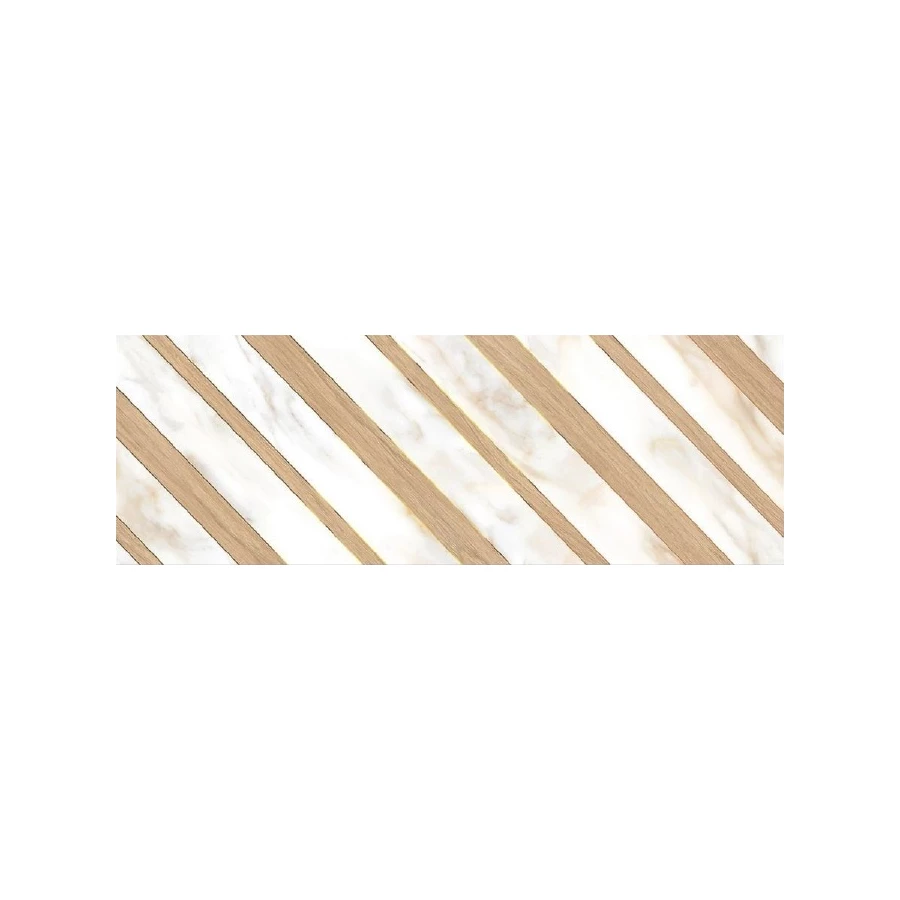 Декор Eletto Ceramica Calacatta Oro Chevron 58788200) 24,2*70