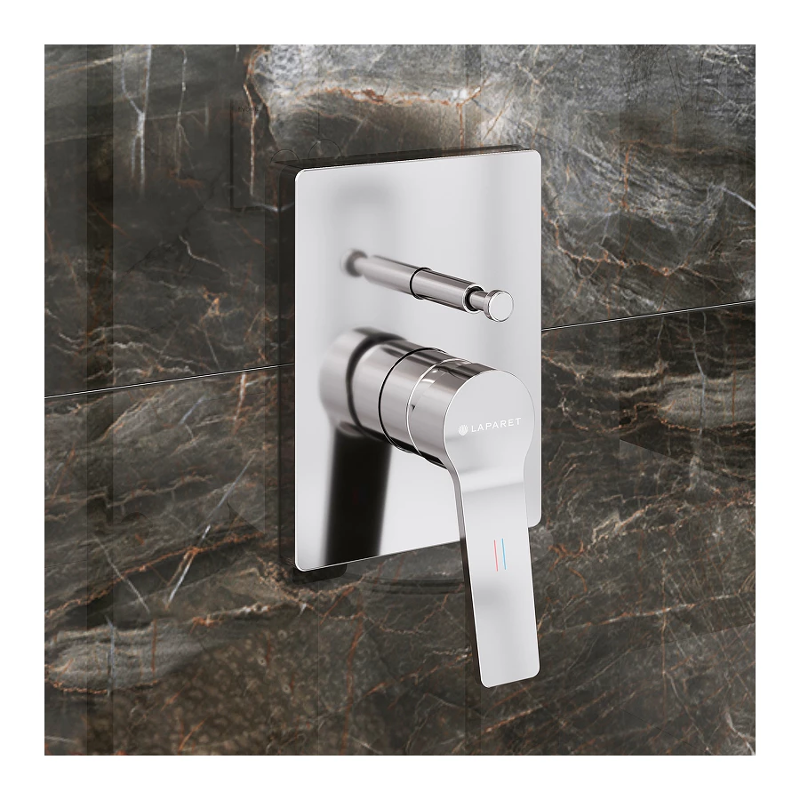 Смеситель для ванны душа Laparet Nobia встраиваемый N2187602LPT