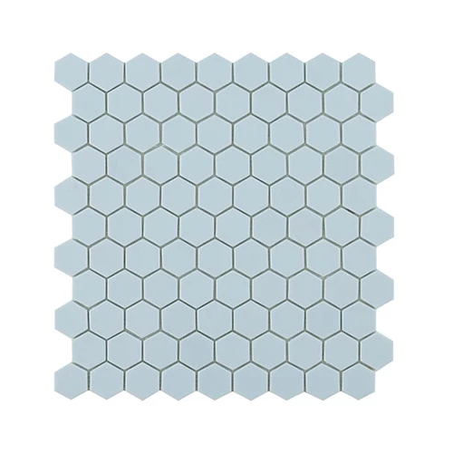 Стеклянная мозаика Vidrepur Hexagon Nordic № 925 31,7х31,7 см