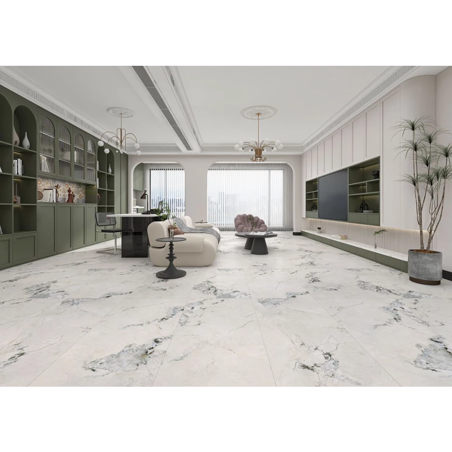 Керамогранит Basconi Home Patagonia белый BHC-6007 120х60 см