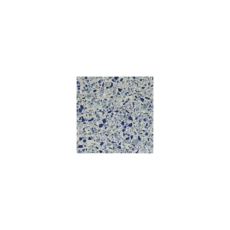 Керамогранит Bisazza Logos агломер кусочки стекла голубой log-712-1 60x60 см