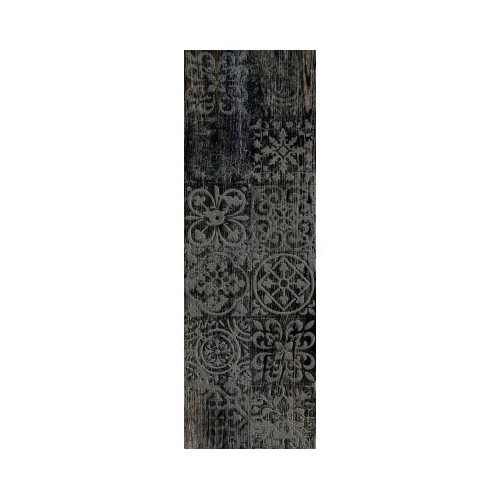 Декор Lasselsberger Ceramics Венский лес черный 3606-0022 19,9х60,3 см