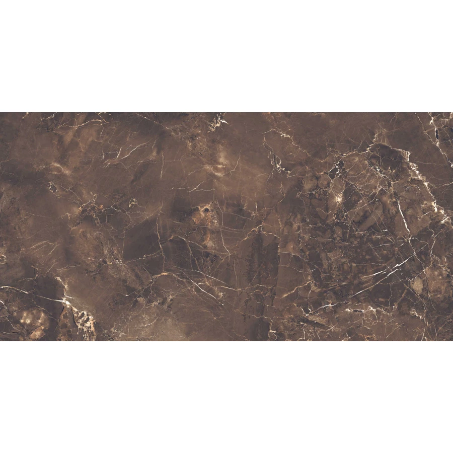 Керамогранит Velsaa Emperador-Daina Mramor Copper Slab black коричневый 120*60 см