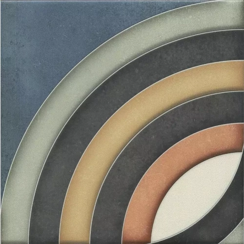 Декор Kerama Marazzi Фантазия 2 матовый оранжевый HGD/A556/5009 20х20 см