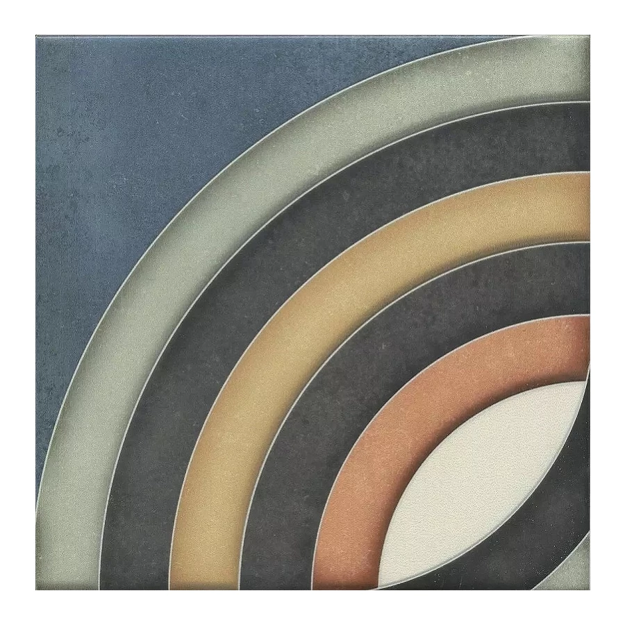 Декор Kerama Marazzi Фантазия 2 матовый оранжевый HGD/A556/5009 20х20 см