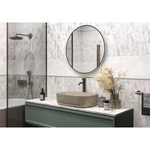 Плитка настенная ALMA Ceramica Персей / Persey матовая белая 12 шт в уп TWU2550PRS07 50х24,9 см