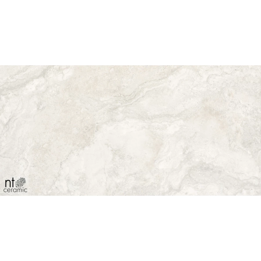 Керамогранит NT Ceramic Zeus Travertine Bianco Матовый ZS612NTT9703M 120х60 см