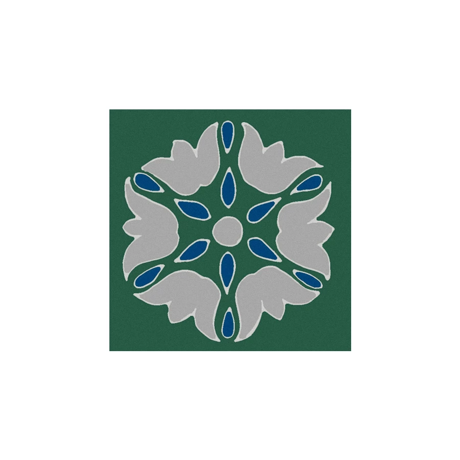 Вставка Kerama Marazzi Анвер 8 зеленый OS\B178\21052 4,85х4,85 см