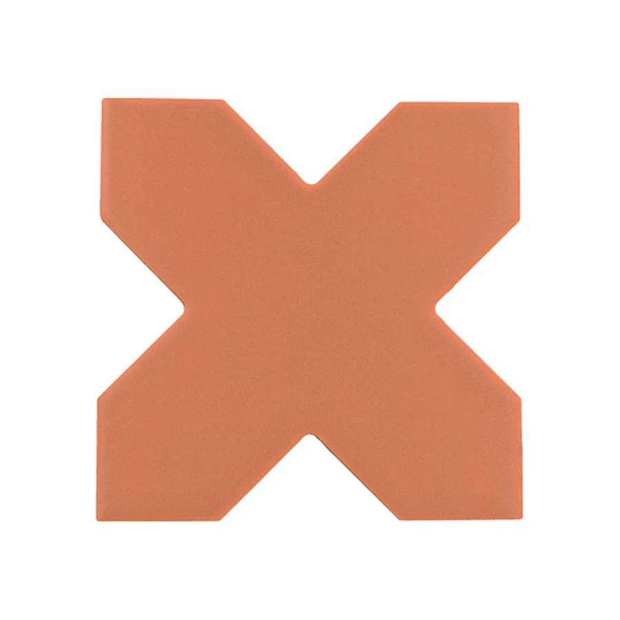 Керамогранит Equipe Porto Cross Warm Siena матовый оранжевый 30620 12x12 см