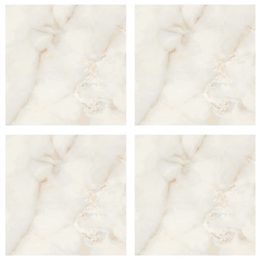 Керамогранит StaroSlabs Polished Ostra Bianco Glossy глянцевый белый 56202599 120x120 см