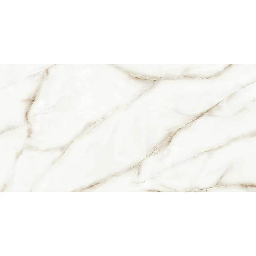 Керамогранит лаппатированный ALMA Ceramica Bianco Chiara 2 шт в уп 41,6 м в пал GFA114BCH00L 114х57х0,85 см