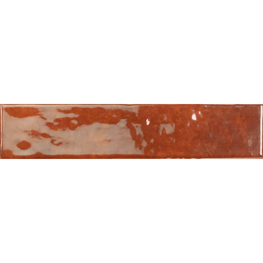 Плитка настенная Monopole San Remo Amber глянцевая красная 25x5 см
