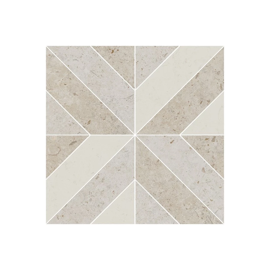 Керамогранит Kerama Marazzi Про Лаймстоун Декор матовый бежевый ID125T 60x60 см