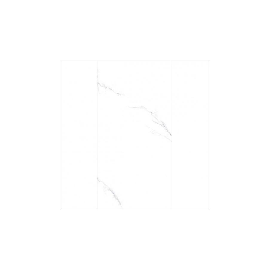 Керамическая плитка Bonaparte Cassandra Light Pol белая DK84001A 80х40 см