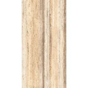 Керамогранит Creanza Rock Travertino Beige Shape+Glue Art 3D-глазурь матовый бежевый SH1008-G 120х60 см