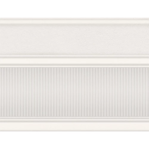 Бордюр InterCerama Arte белый 23*17,4 см