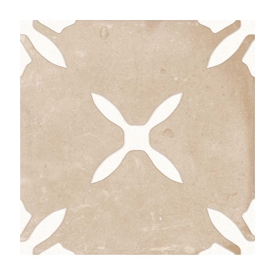 Керамогранит Harmony Peronda Pangea Sand Flower LT матовый бежевый 3386040800 22,3х22,3 см