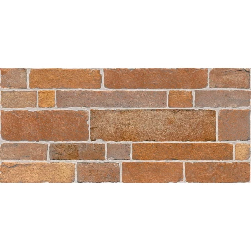 Плитка облицовочная InterCerama Brick красно-коричневый 50*23 см
