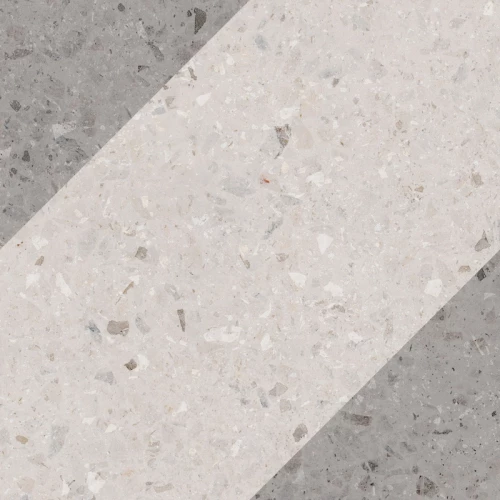 Керамогранит WOW Дропс Натурал Бит Деcор Греы / Drops Natural Bit Decor Grey матовый серый 108802 18,5х18,5 см