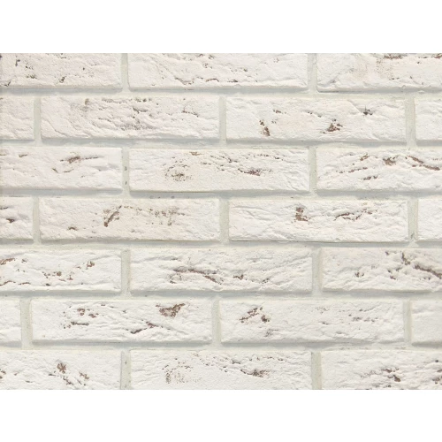Декоративный камень CasaVaga Под кирпич 317 белый 21*5 см