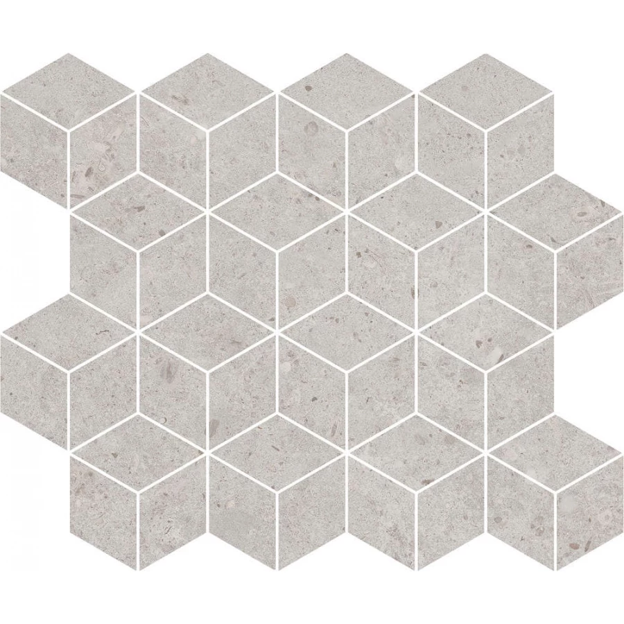 Декор мозаичный Kerama Marazzi Риккарди серый светлый матовый T017\14053 45x37,5 см
