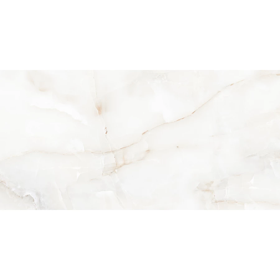 Керамогранит lamore Ceramic Gloss 60х120 Antisky глянцевый белый 60/120-005 120х60 см