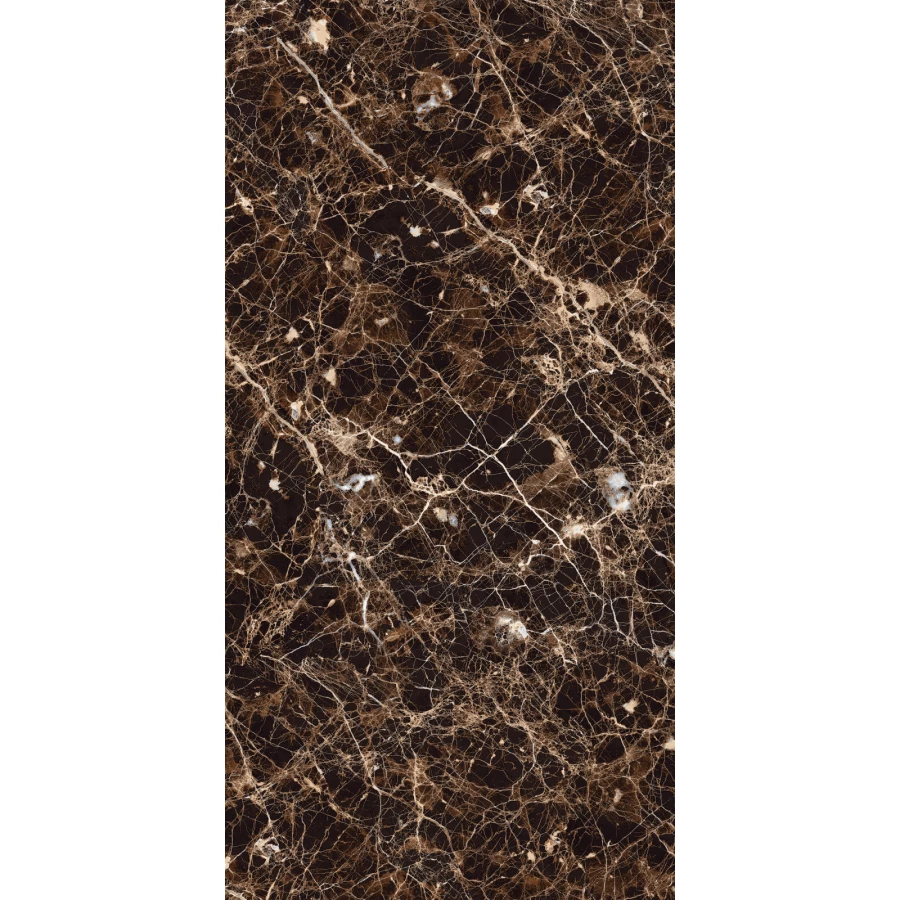 Керамогранит Maimoon Ceramica HG Glossy Emperador grand brown 120х60 см