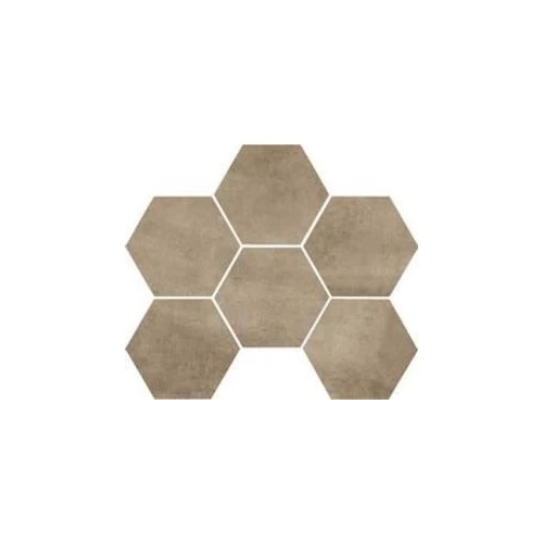 Керамогранит Marazzi Clays Earth коричневый 21х18,2 см