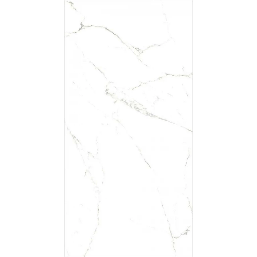 Керамогранит Global Tile Livorno_GT Белый полированный Slim GT120608003PR 120х60 см