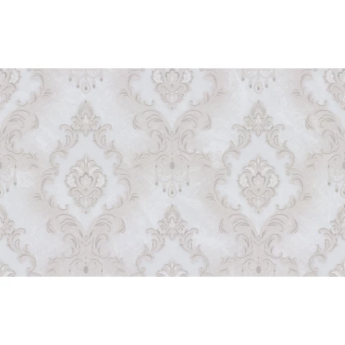 Обои флизелиновые Palitra Home Ornament HomeColor белые HC31215-11 1,06х10,05 м
