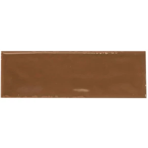 Керамогранит Monopole Artisan Clay 002593 глянцевый коричневый 15x5 см