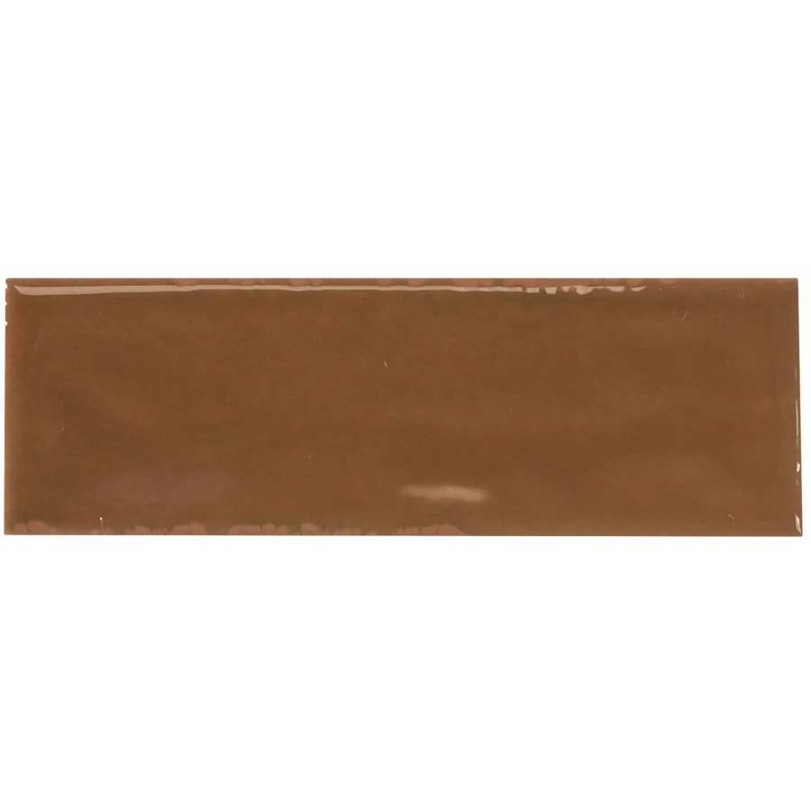 Керамогранит Monopole Artisan Clay 002593 глянцевый коричневый 15x5 см