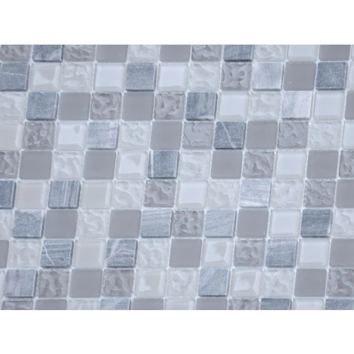 Мозаика из стекла и натурального камня LeeDo Ceramica Sitka серый 29,8x29,8 см