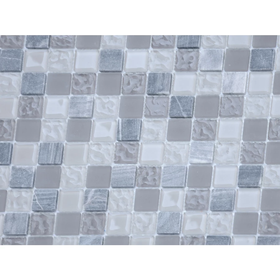 Мозаика из стекла и натурального камня LeeDo Ceramica Sitka серый 29,8x29,8 см