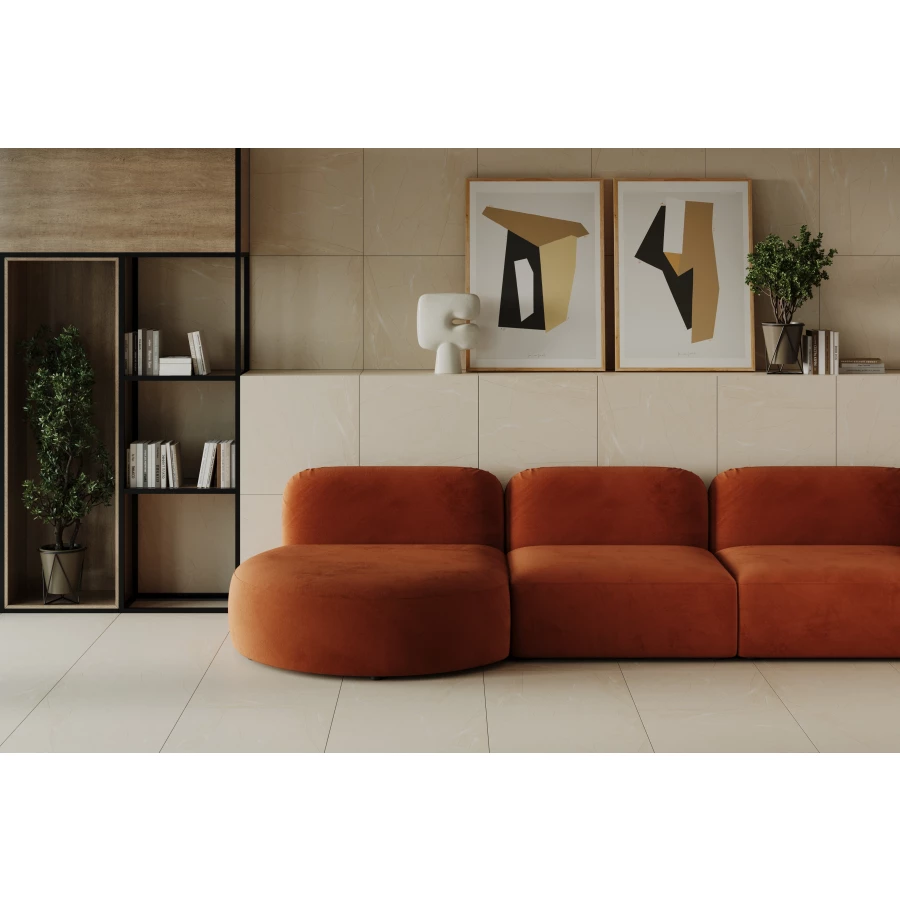 Керамогранит Dako Pulpis Ivory ректификат матовый бежевый Е-5026/МR 60х60 см