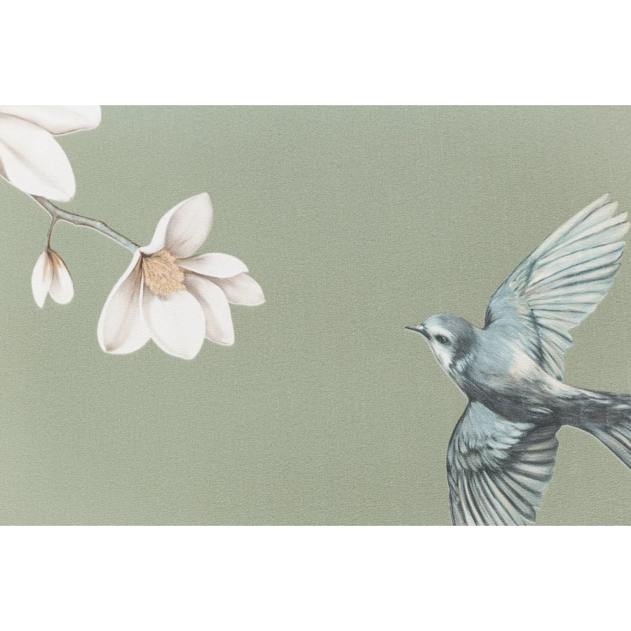 Обои флизелиновые Palitra Life Magnolia зеленые PL72535-71 1,06х10,05 м