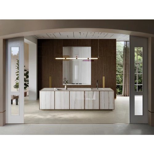 Керамогранит Porcelanosa Кстоне Тура 01 Текстуре / Xtone Tura 01 Texture G-1051 матовый белый 100342781 320x160 см