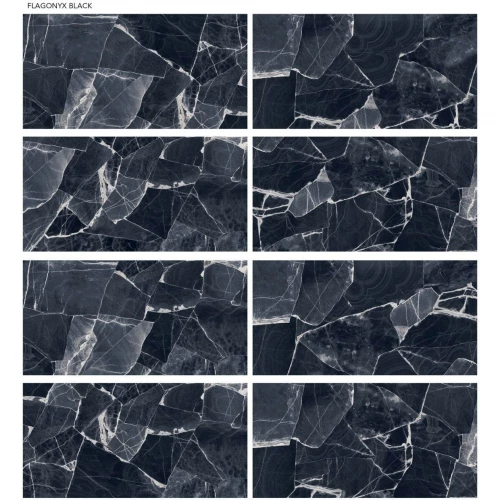 Керамогранит Tilekraft Flagonyx Black 120х60 см